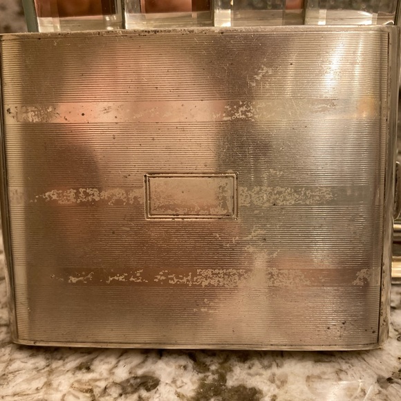 Vintage Sterling Silver Cigarette/Card Case - Picture 5 of 11